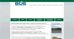 Desktop Screenshot of boes-tiefbau.de